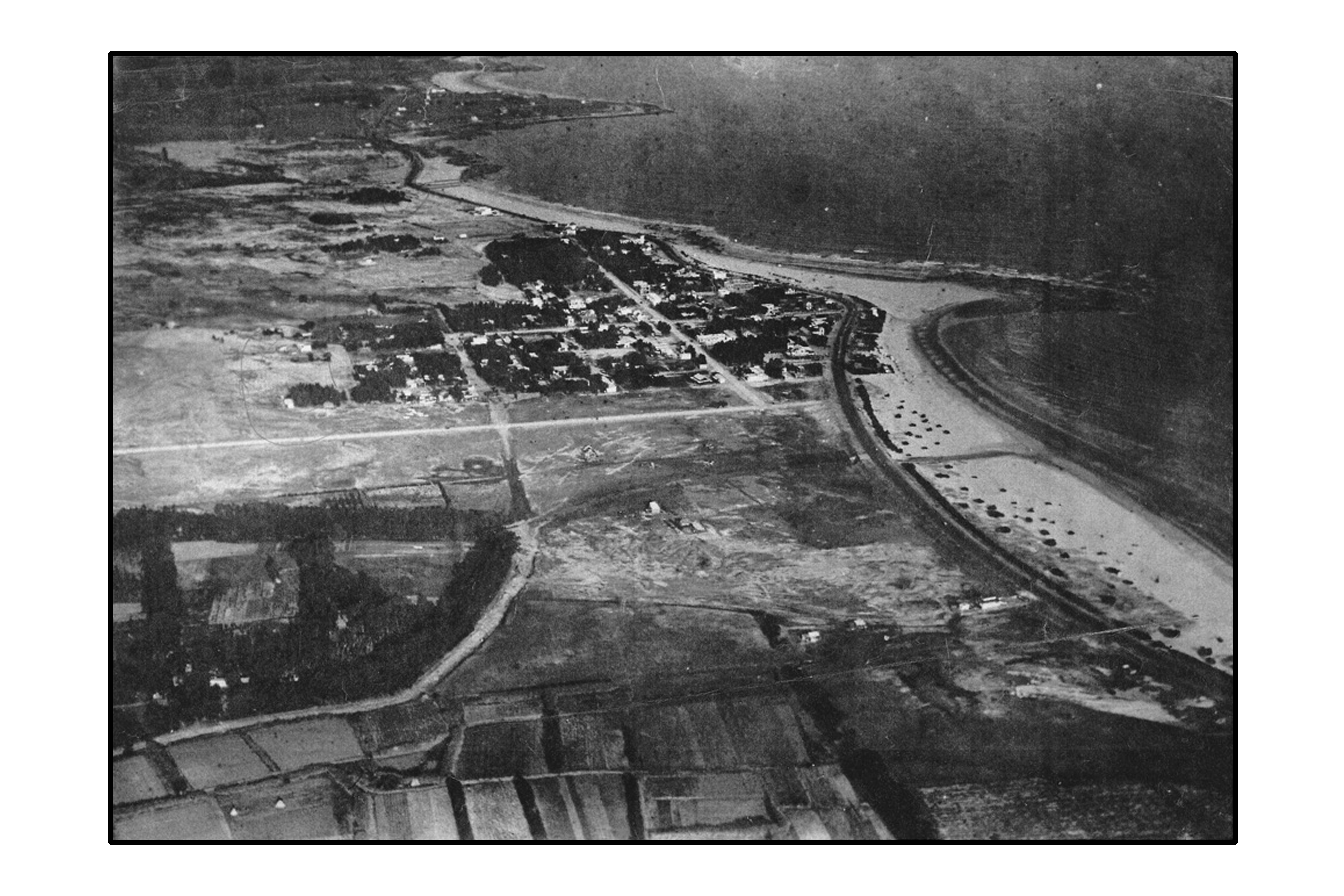 Vista aérea del Barrio Malvín - década 1920