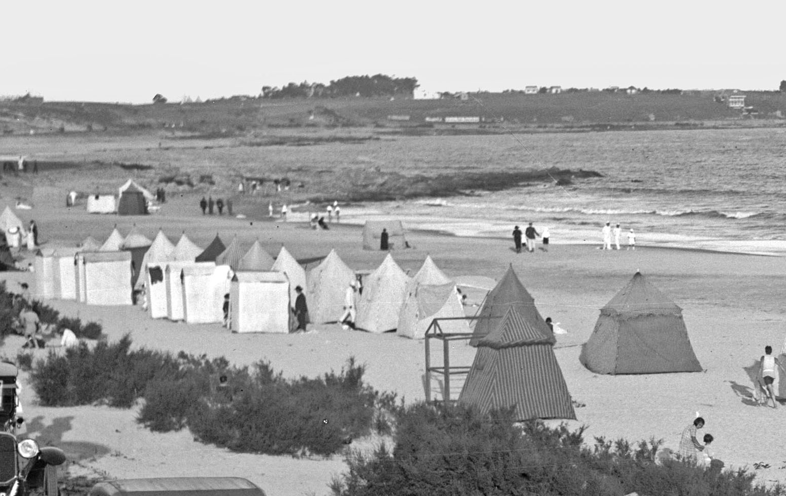 Vista de la Playa Brava de Malvín desde el Hotel Las Brisas